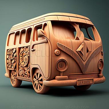 3D модель Nissan Vanette (STL)